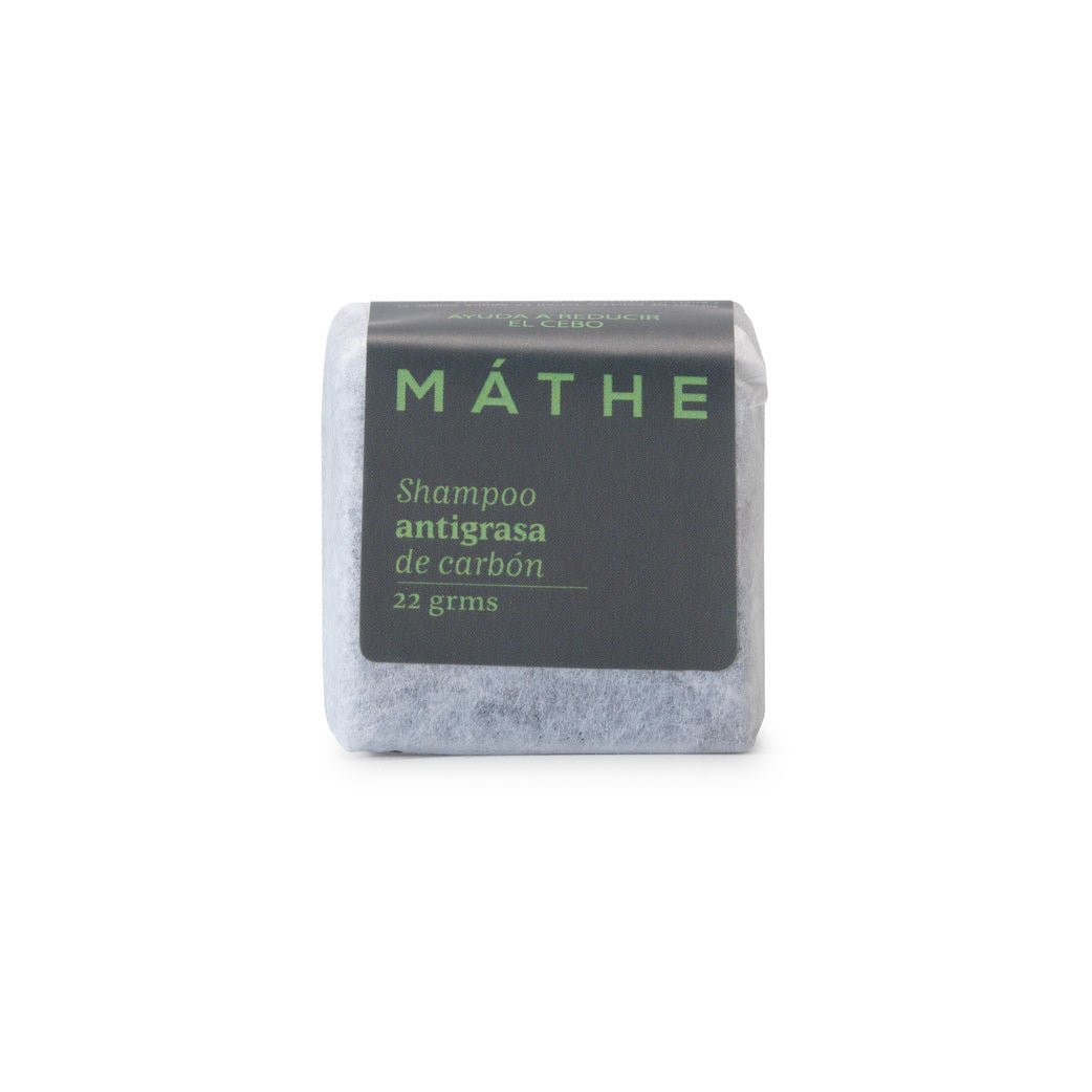 Champú antigrasa de carbón activado - Mathe Lab España