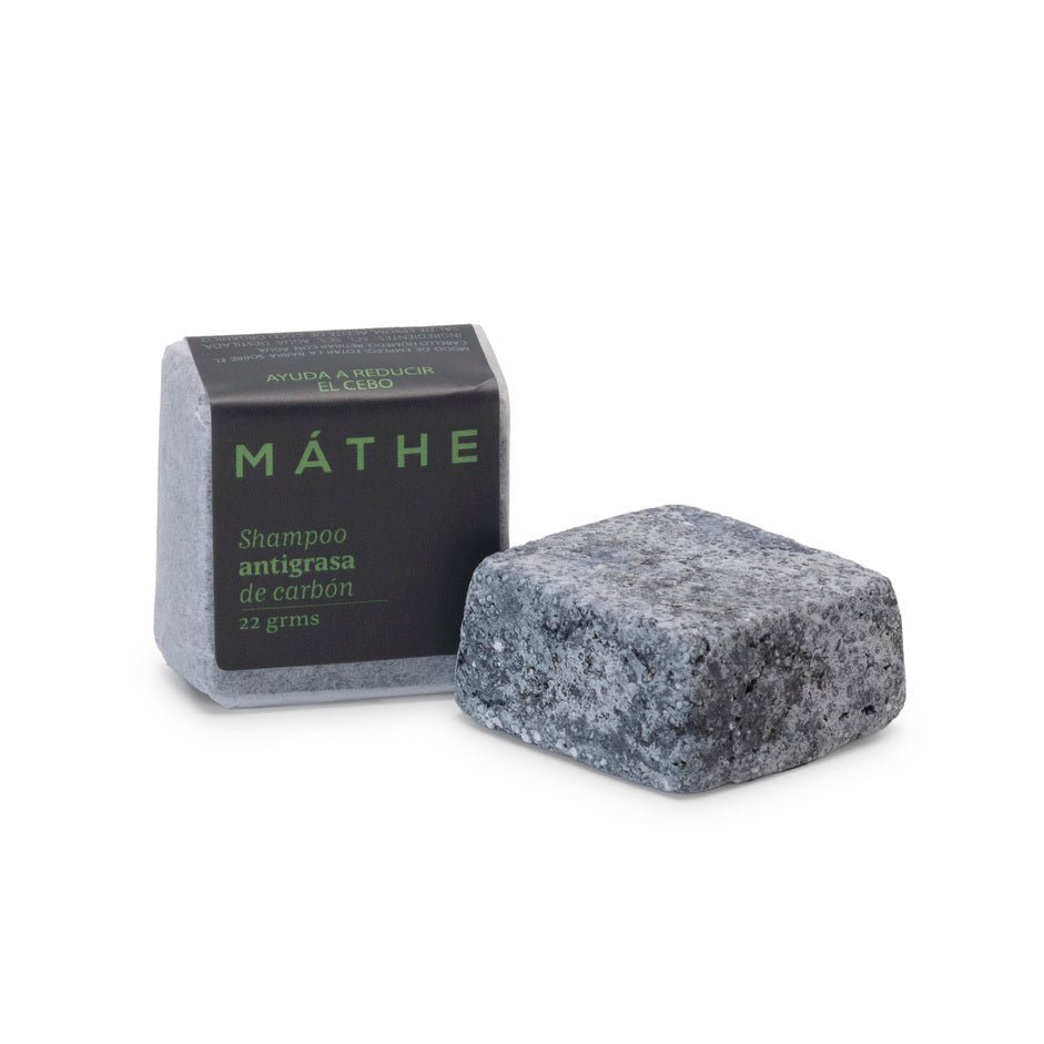 Champú antigrasa de carbón activado - Mathe Lab España