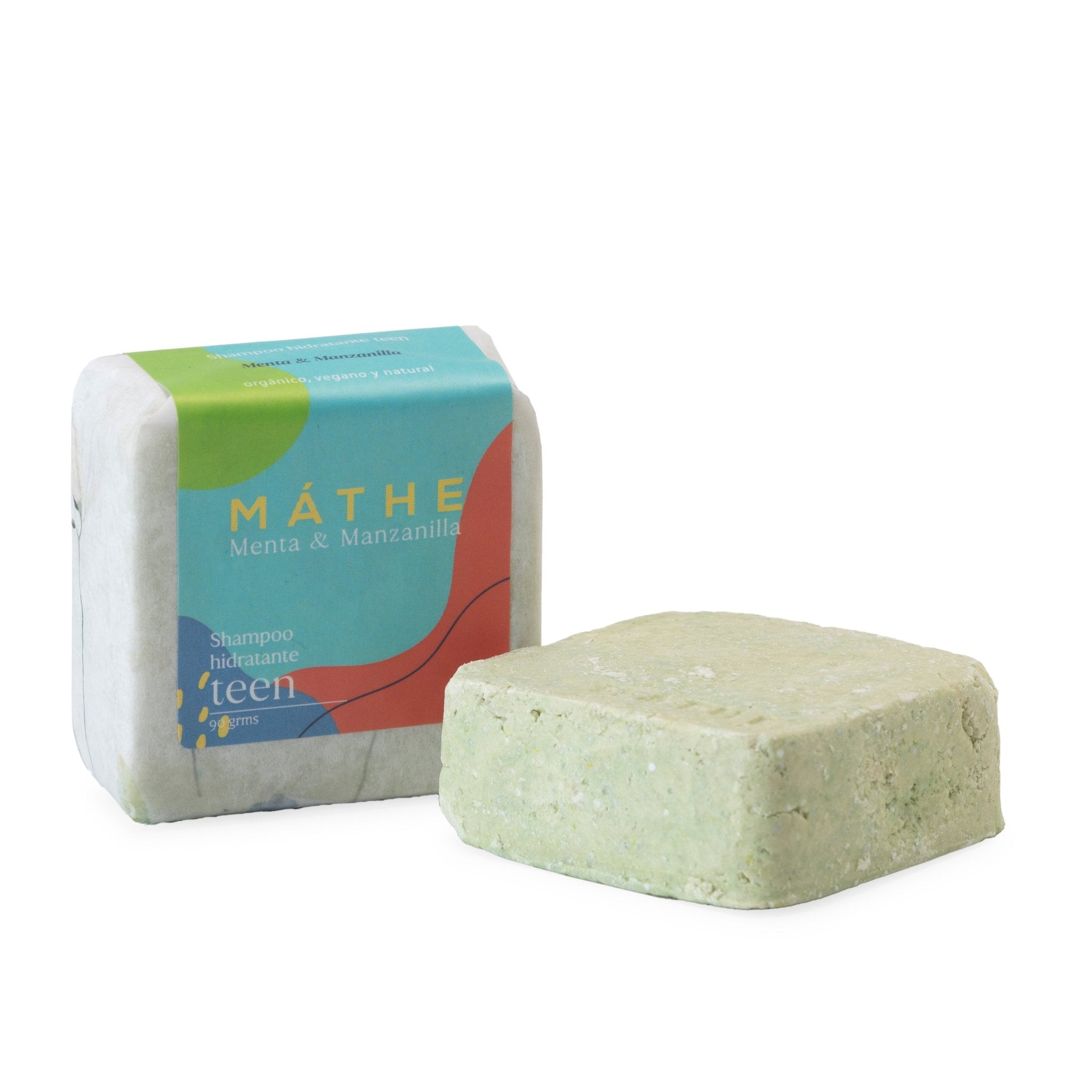 Champú teens hidratante de menta y manzanilla - Mathe Lab España