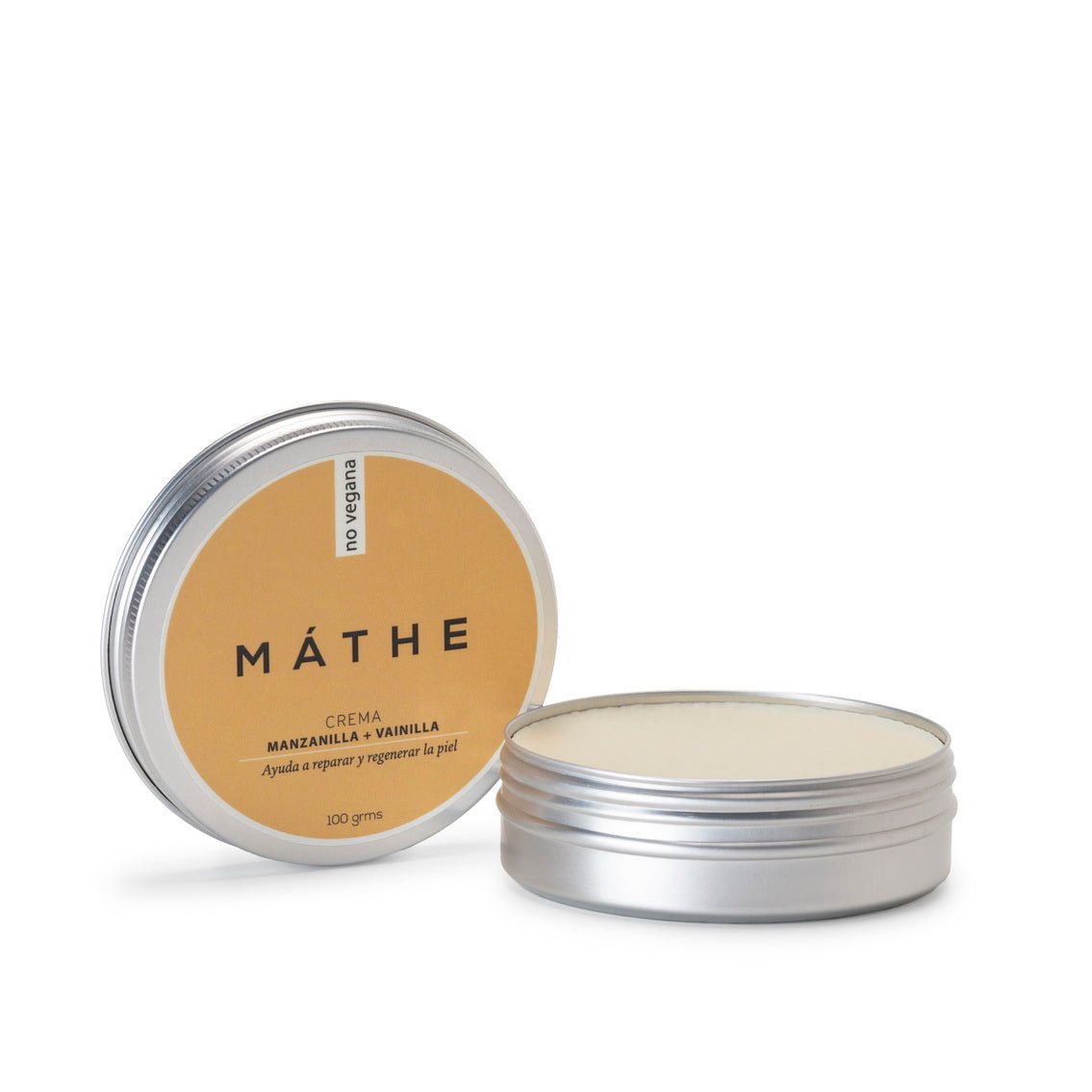 Crema manzanilla + vainilla - Mathe Lab España