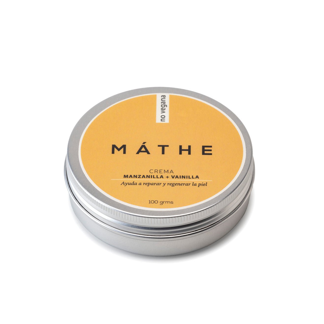 Crema manzanilla + vainilla - Mathe Lab España