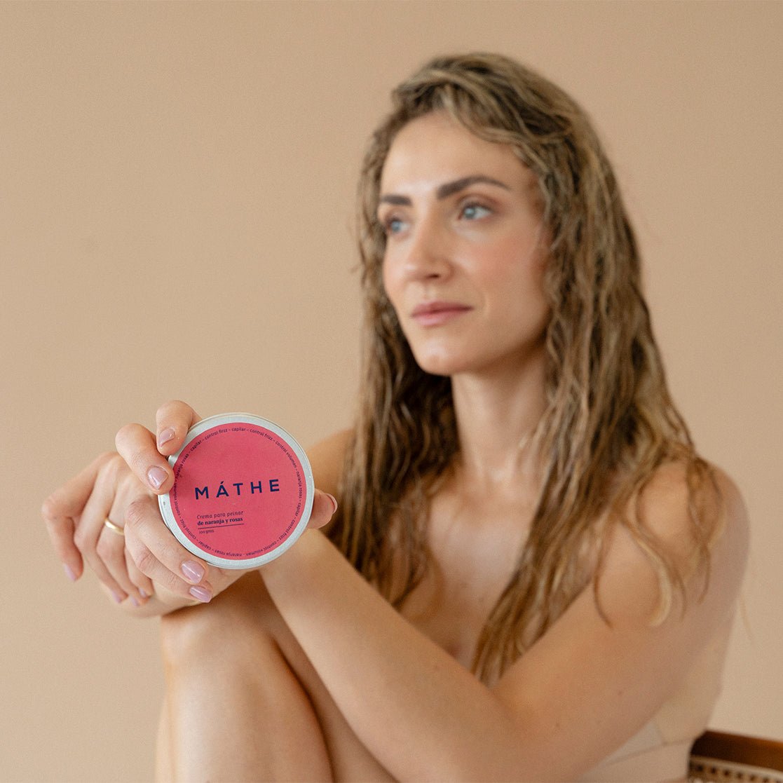 Crema para peinar de naranja y rosas - Mathe Lab España