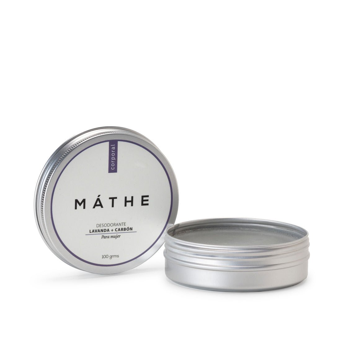 Desodorante lavanda + carbón - Mathe Lab España