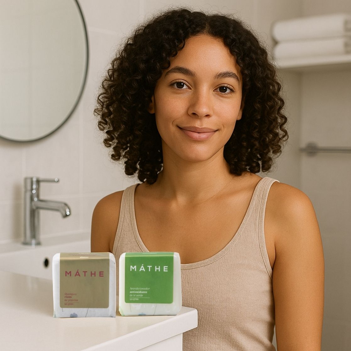 Dúo Rizos Definidos de Champú + Acondicionador de Máthe