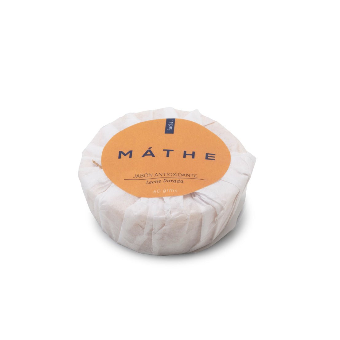 Jabón antioxidante. Leche dorada - Mathe Lab España