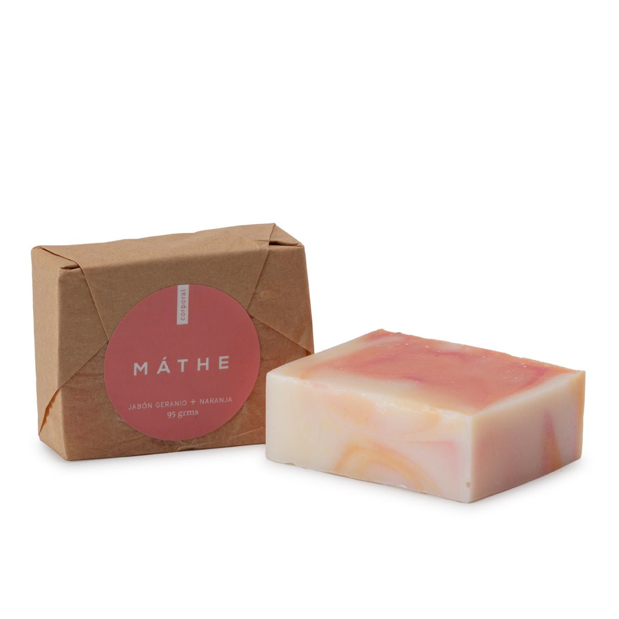 Jabón geranio + naranja - Mathe Lab España