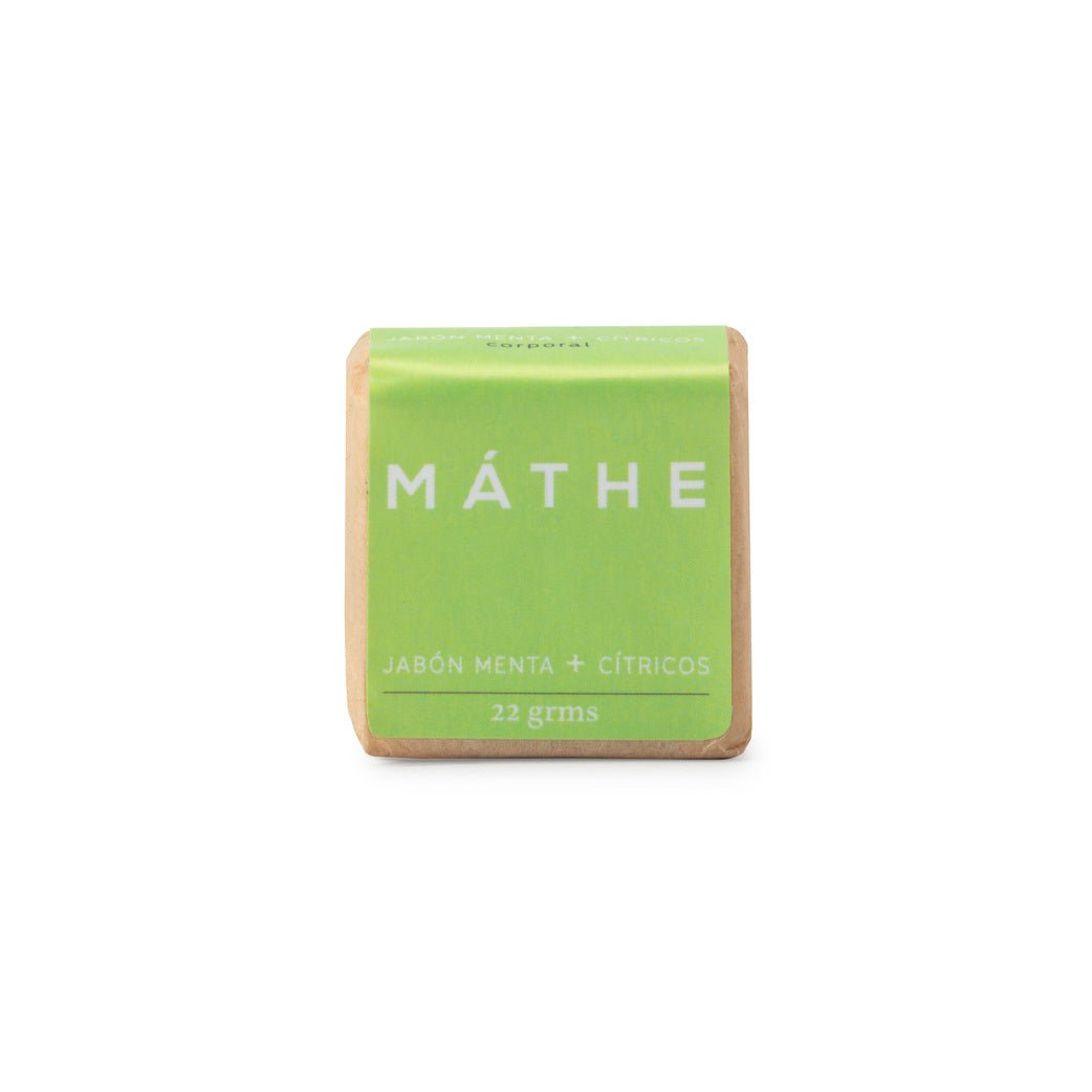 Jabón menta + cítricos - Mathe Lab España