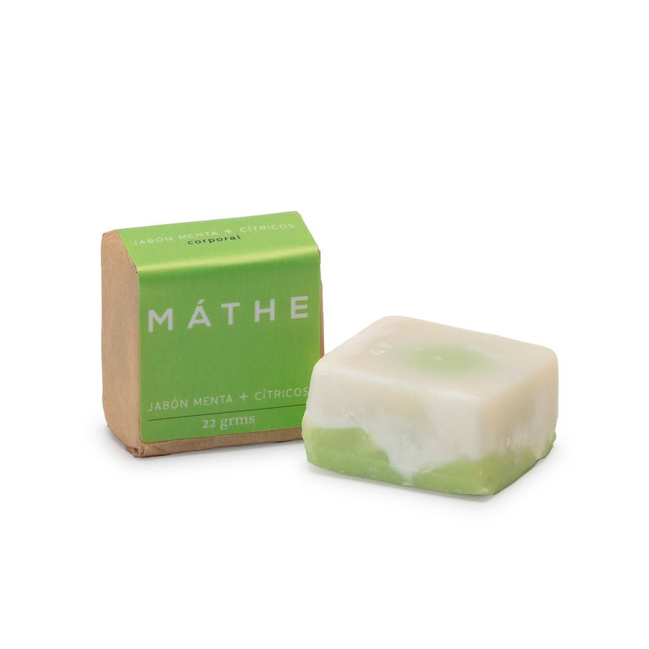 Jabón menta + cítricos - Mathe Lab España