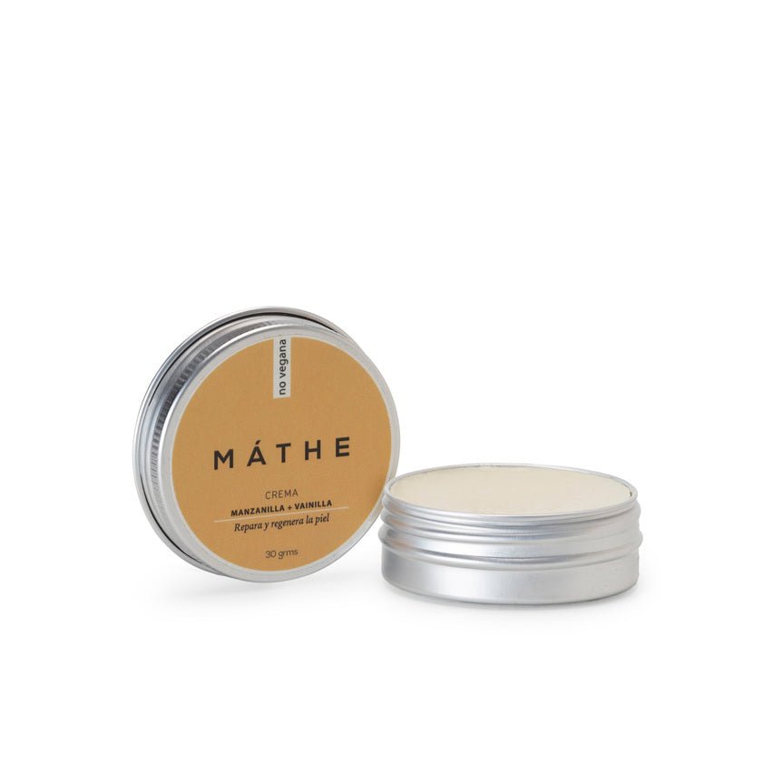Crema manzanilla + vainilla - Mathe Lab España