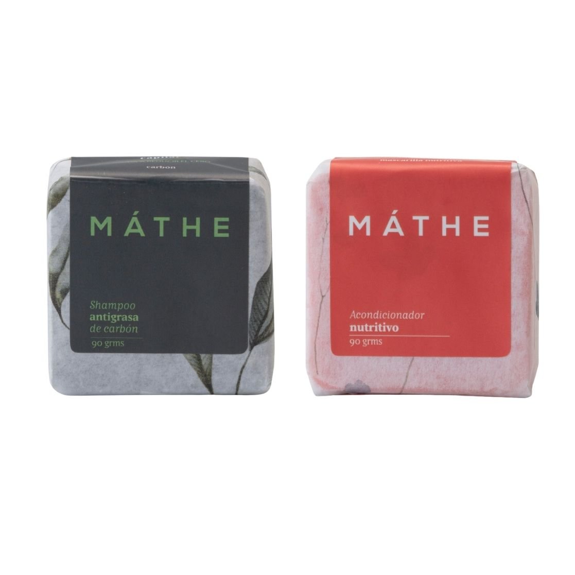 El dúo antigrasa de Máthe para cabello graso y con sebo