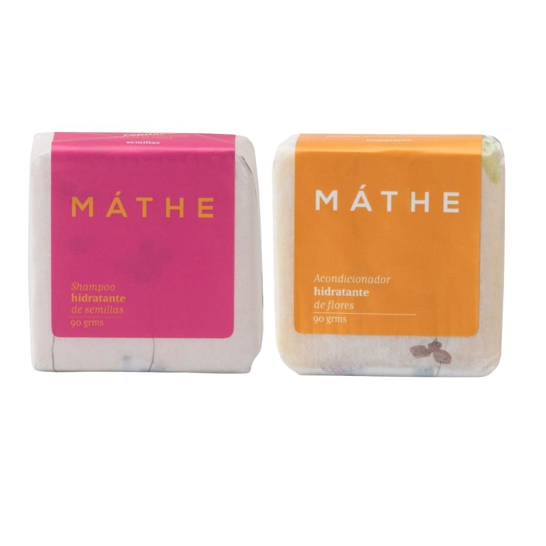Dúo HIdratación de Máthe - Champú + acondicionador sólido natural