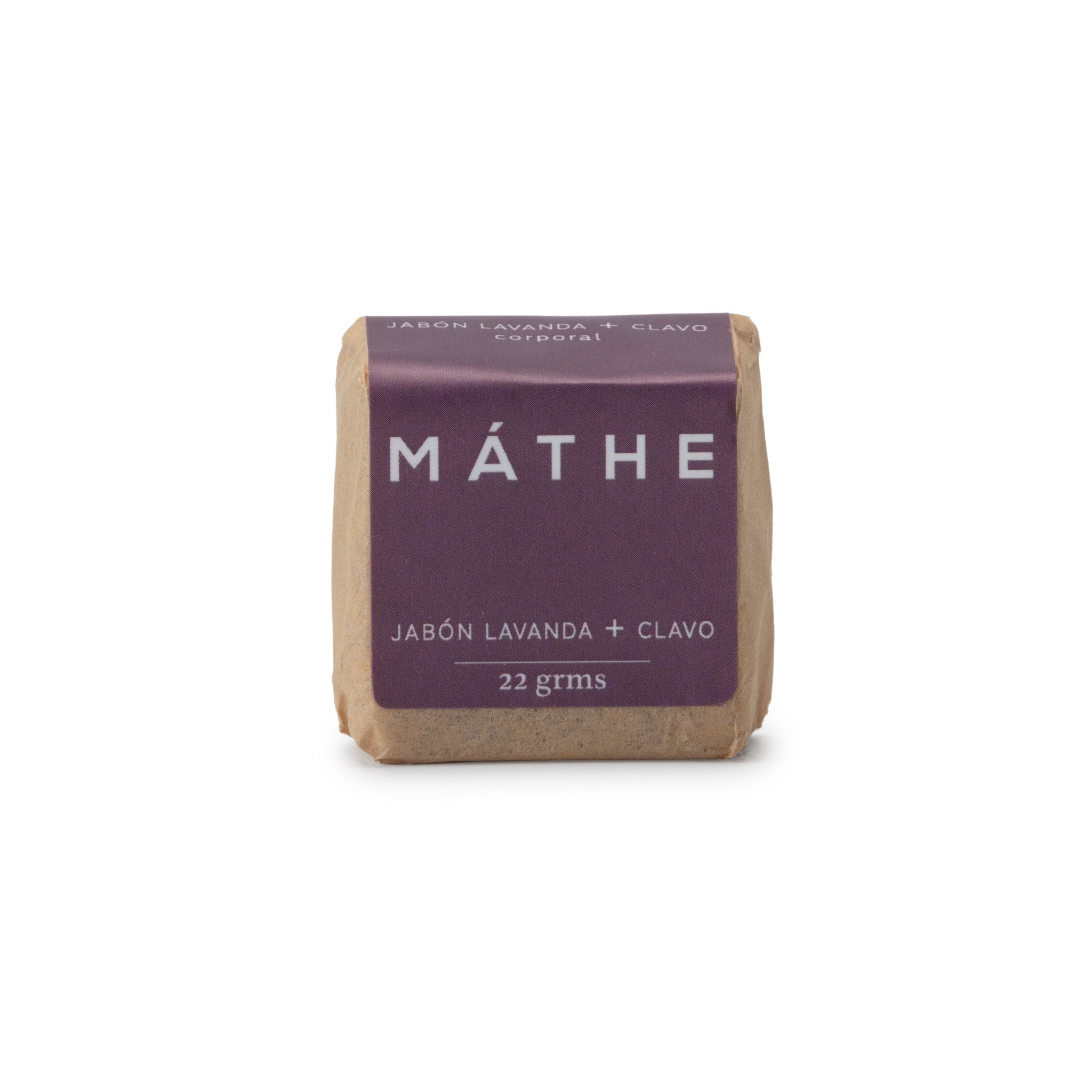 Jabón lavanda + clavo - Mathe Lab España